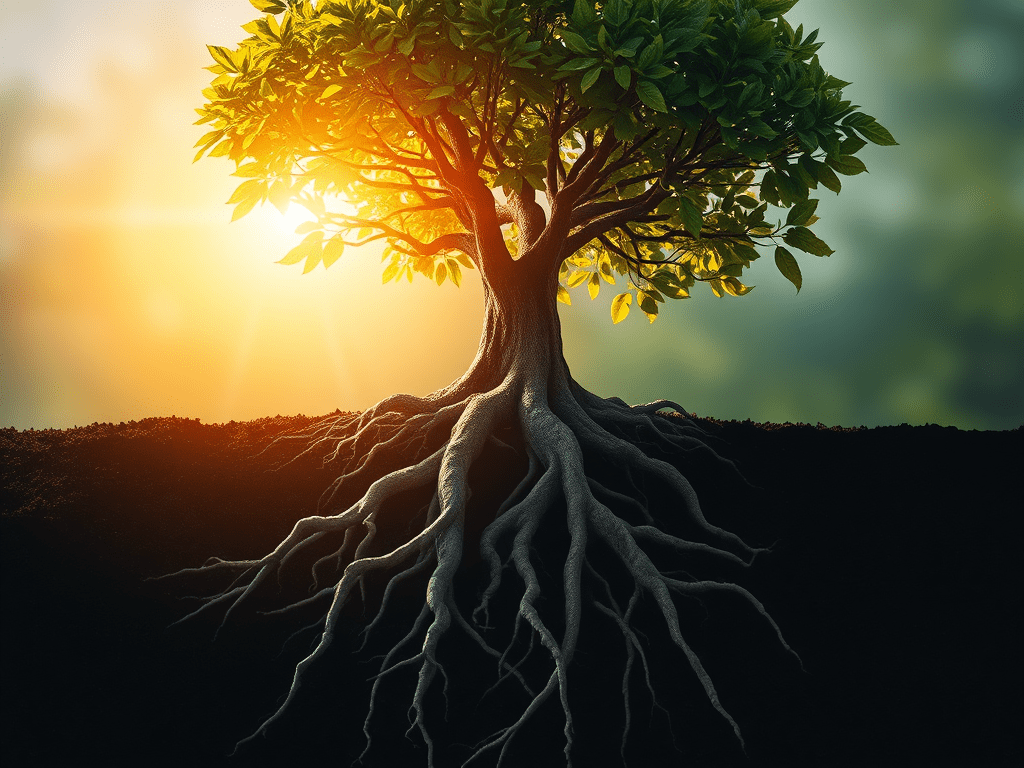 Als wortels in het donker – Leiderschap dat in twee richtingen&nbsp;groeit